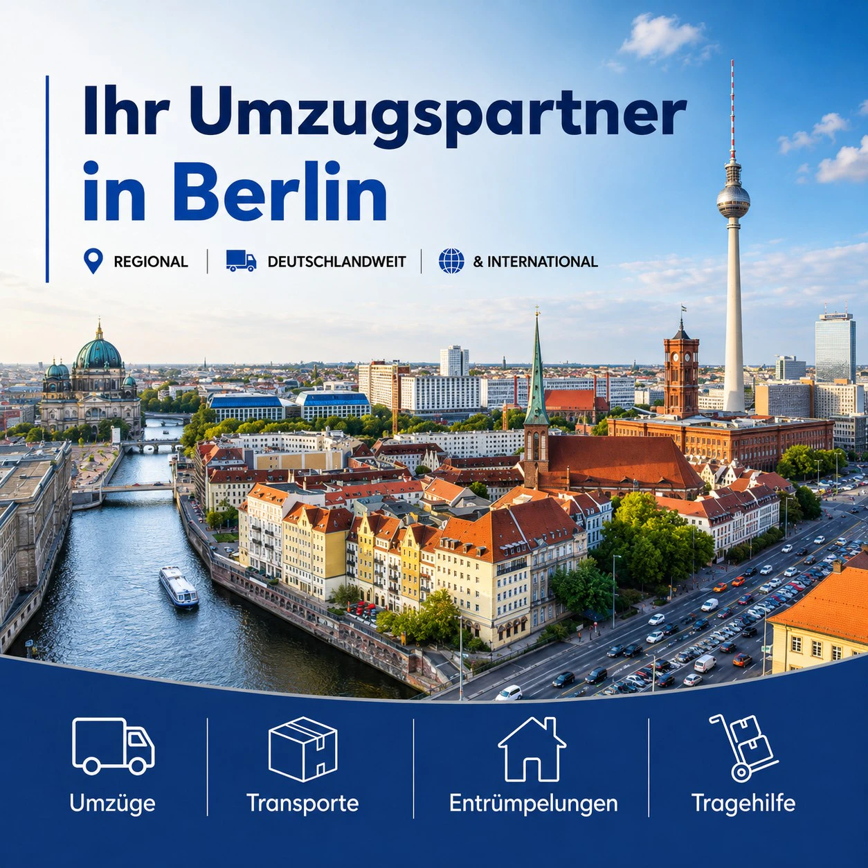 Umzug in Berlin mit UmzugPartner